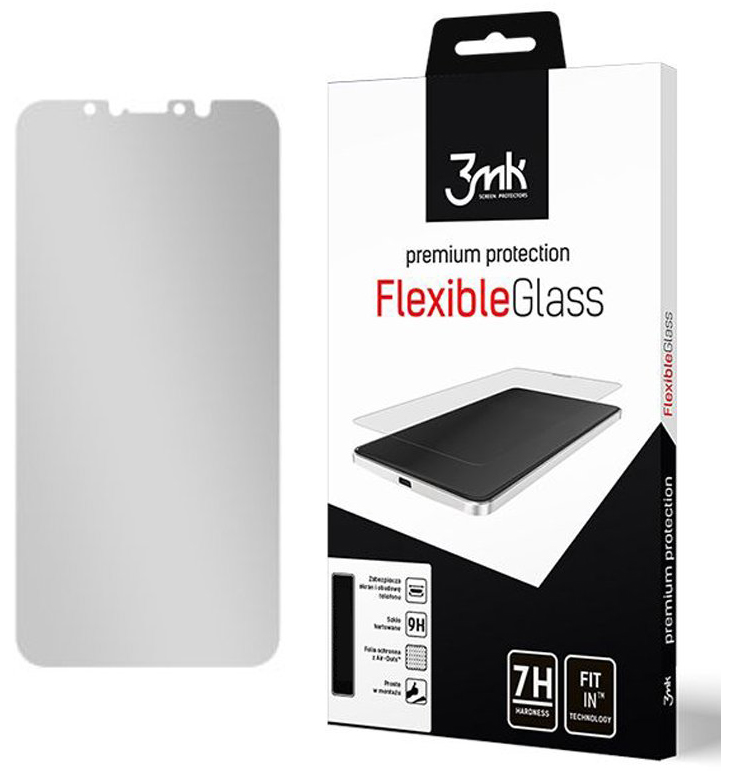 Szkło hybrydowe 3mk Flexible Glass dla Apple iPhone X/10